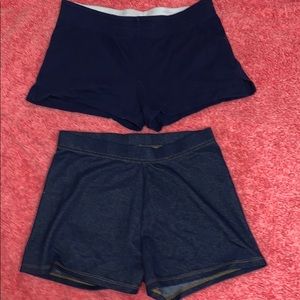 Two pairs of shorts